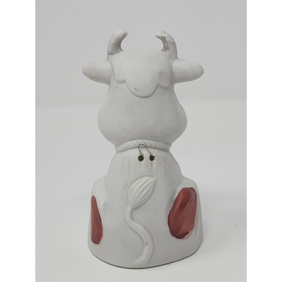 Vintage Ceramic Cow‎ Bell R.O.C. Made In Taiwan - Picture 3 of 9